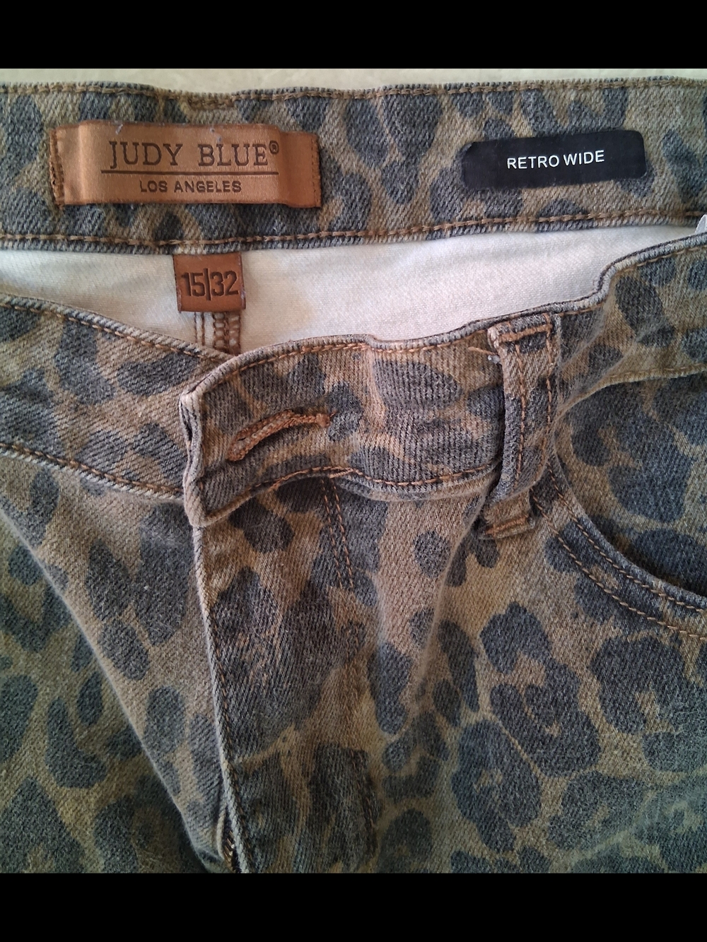 Judy Blue Retro Wide-Leg Pants - Picture 3 of 5